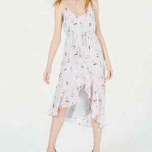 19 Cooper Sleeveless Floral Womens Midi Dress Sale